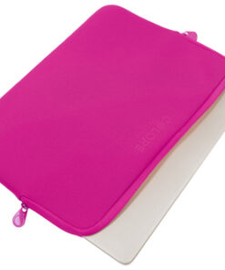 SECOND SKIN FOLDER COLORE in Neoprene antigraffio MacBook 15-16" Fucsia - Nuovo
