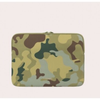 Custodia per Laptop 13'' e Laptop 14'' Mimetico Camouflage Verde - Nuovo